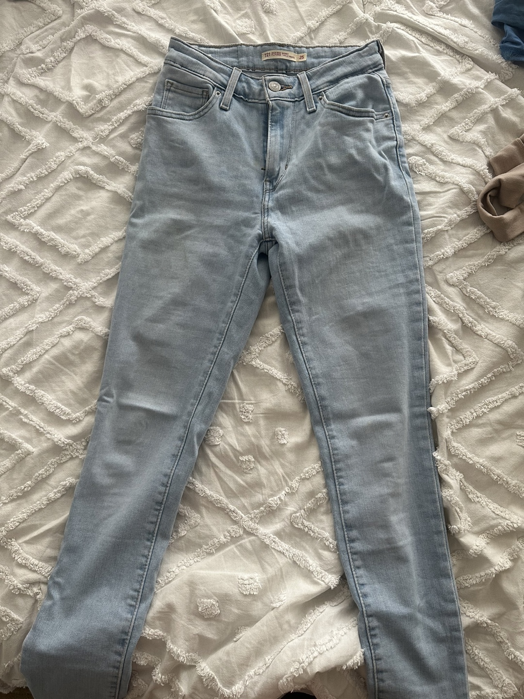 Levi's 721 High-Rise Skinny Jeans - Light Wash - photo 2