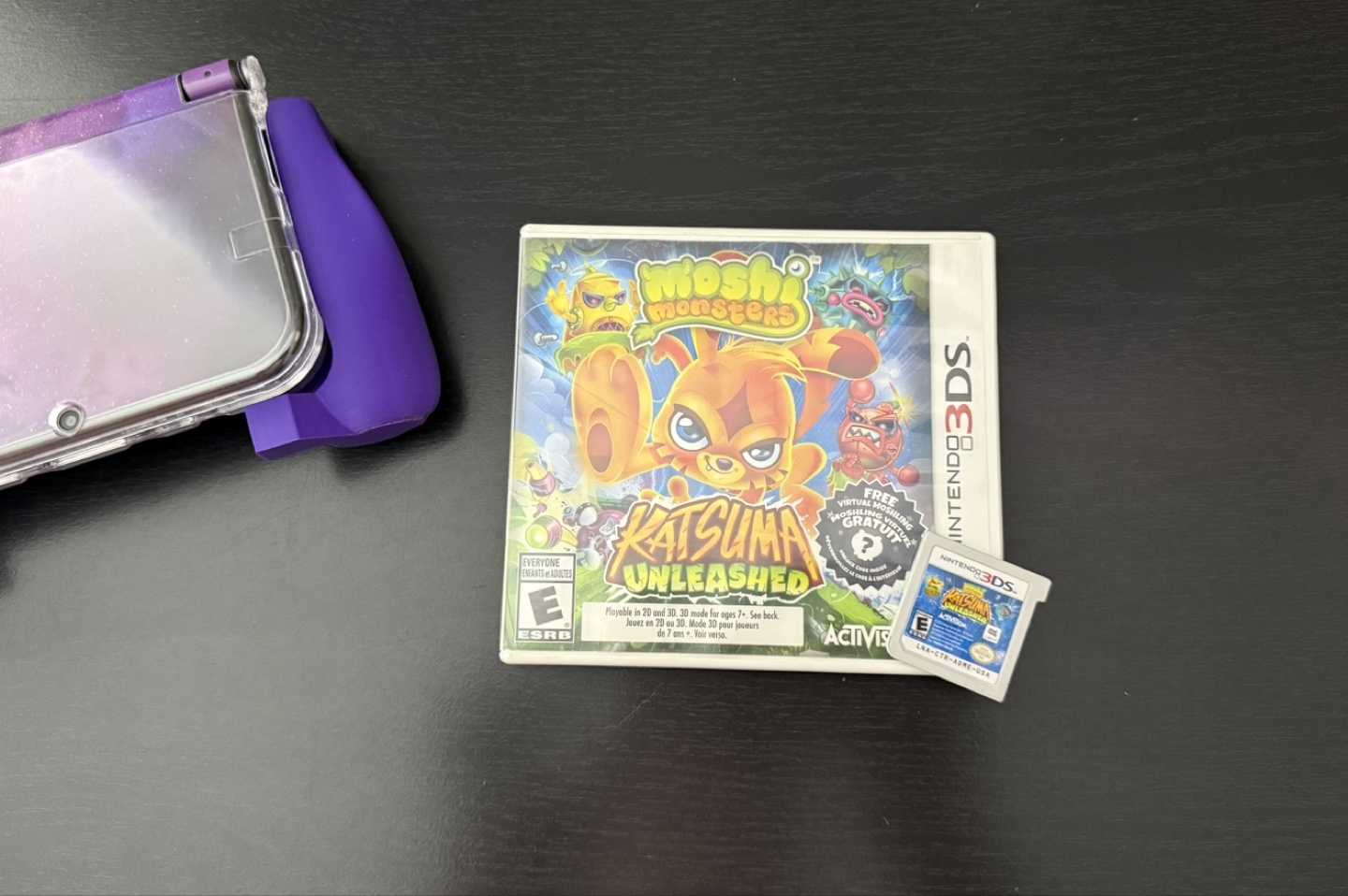 Nintendo 3DS Moshi monsters Katsuma unleashed game
