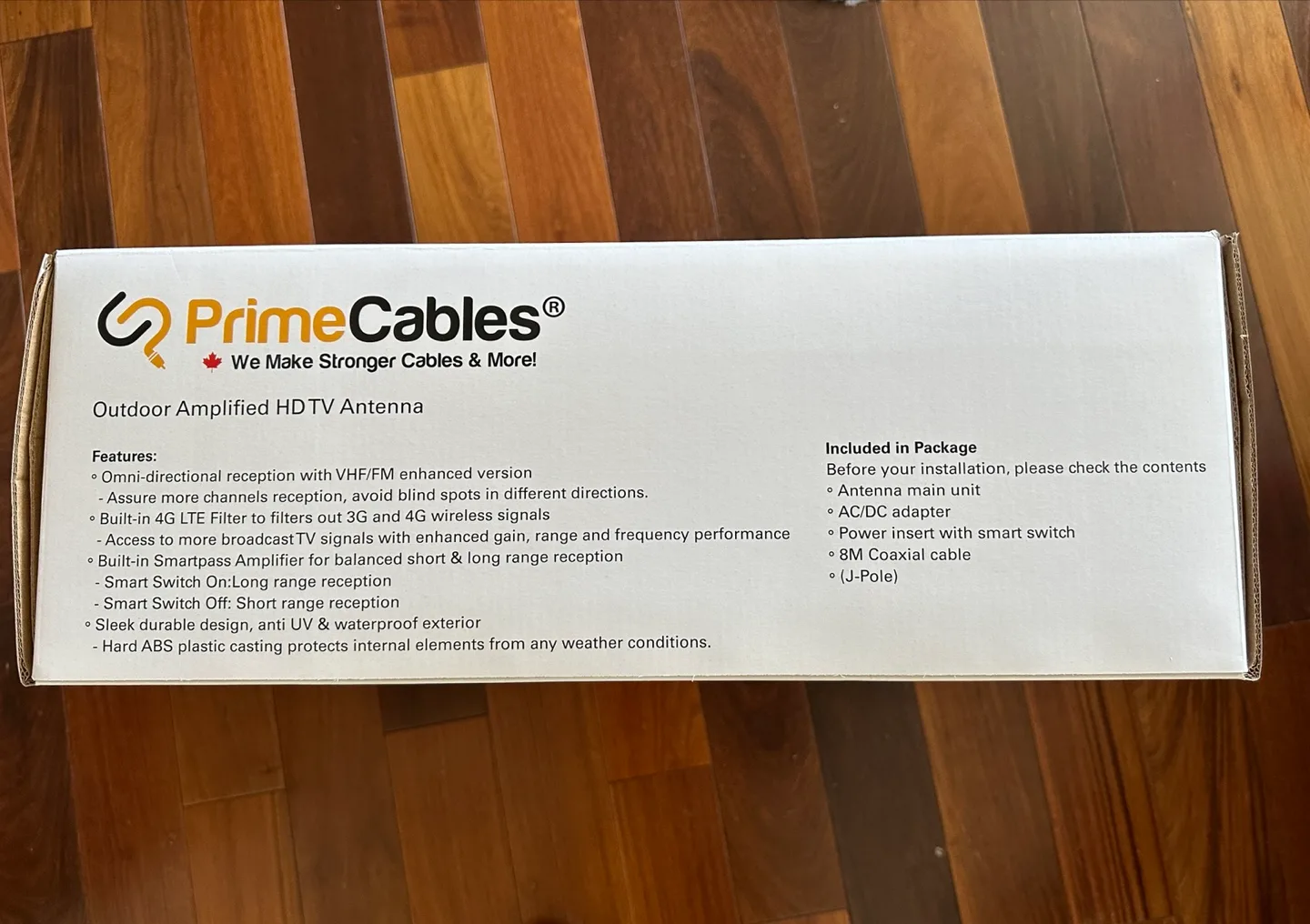 Omni-directional Digital Outdoor Amplified TV Antenna image indicator(2)