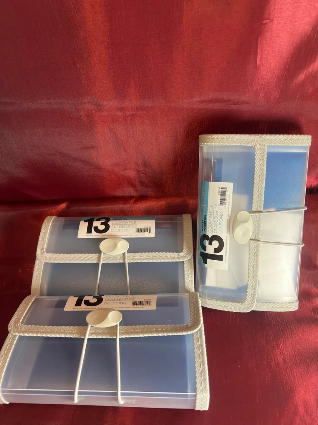 Three Packs of 13 Pocket Coupon Holders thumbnail