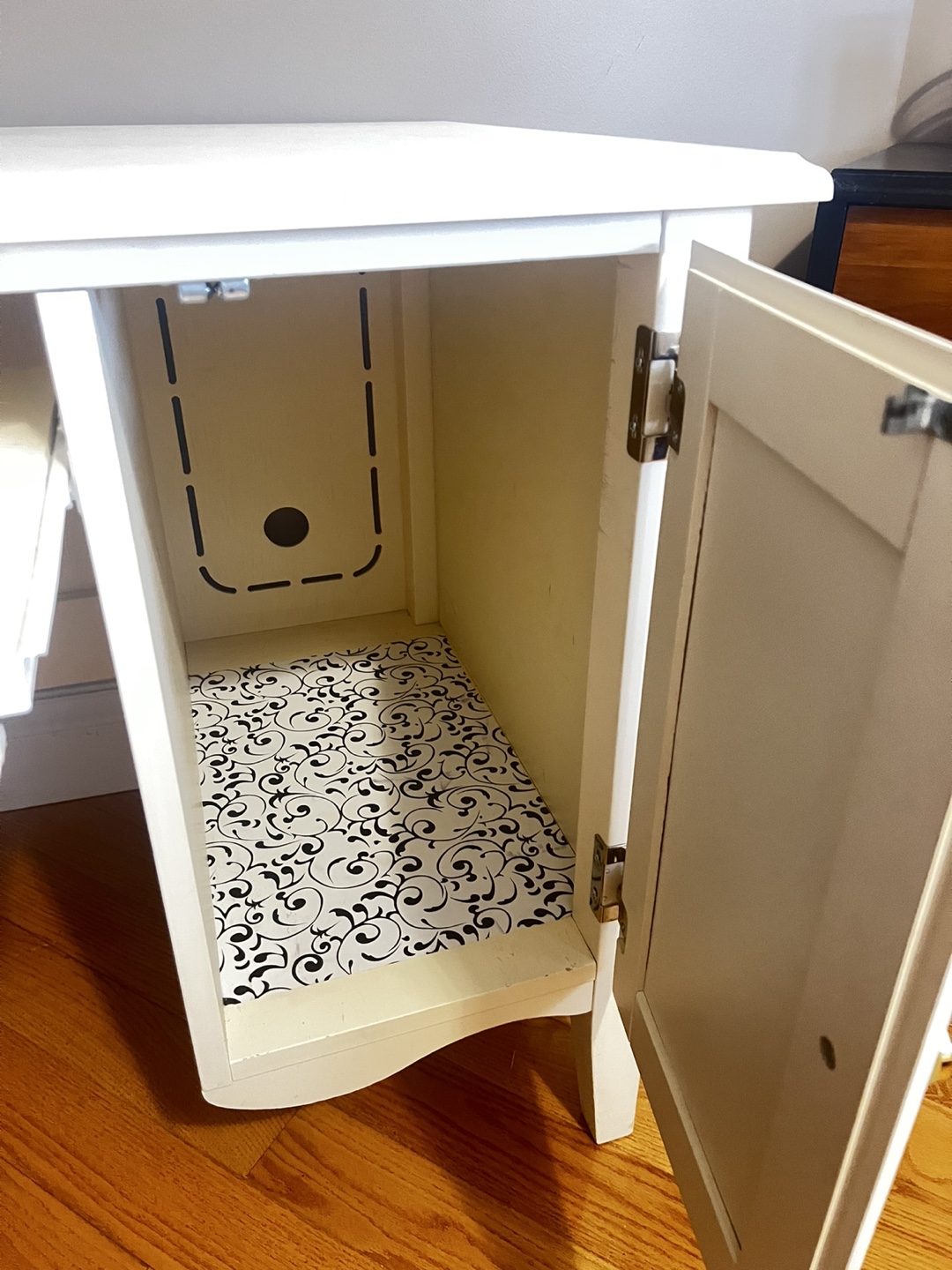 White Computer Desk with Drawers and Cabinet - photo 5
