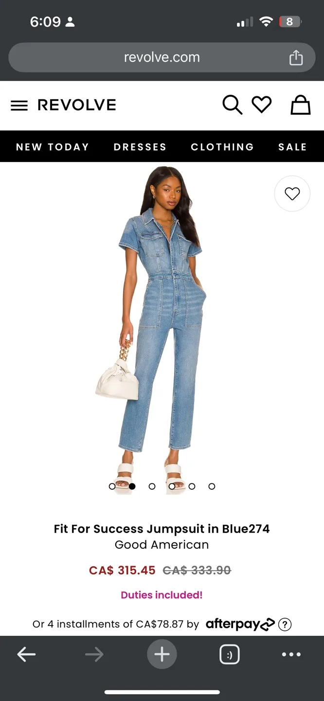 Good American Jumpsuit - Size 0 thumbnail