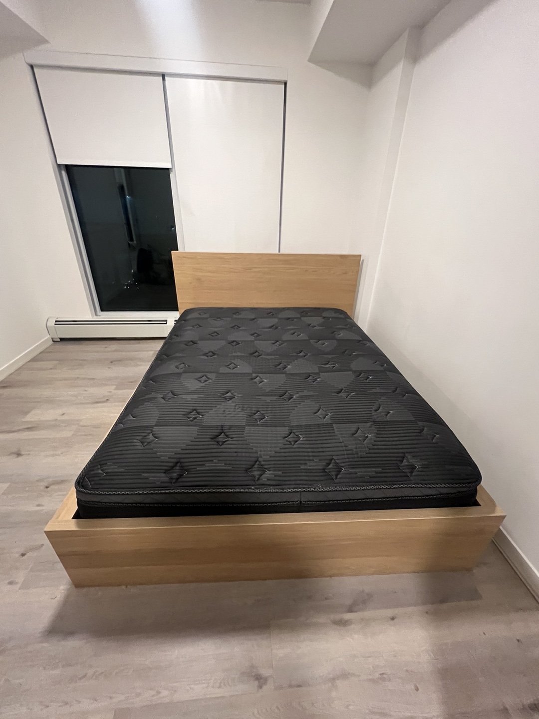 Double Bed Frame with Mattress