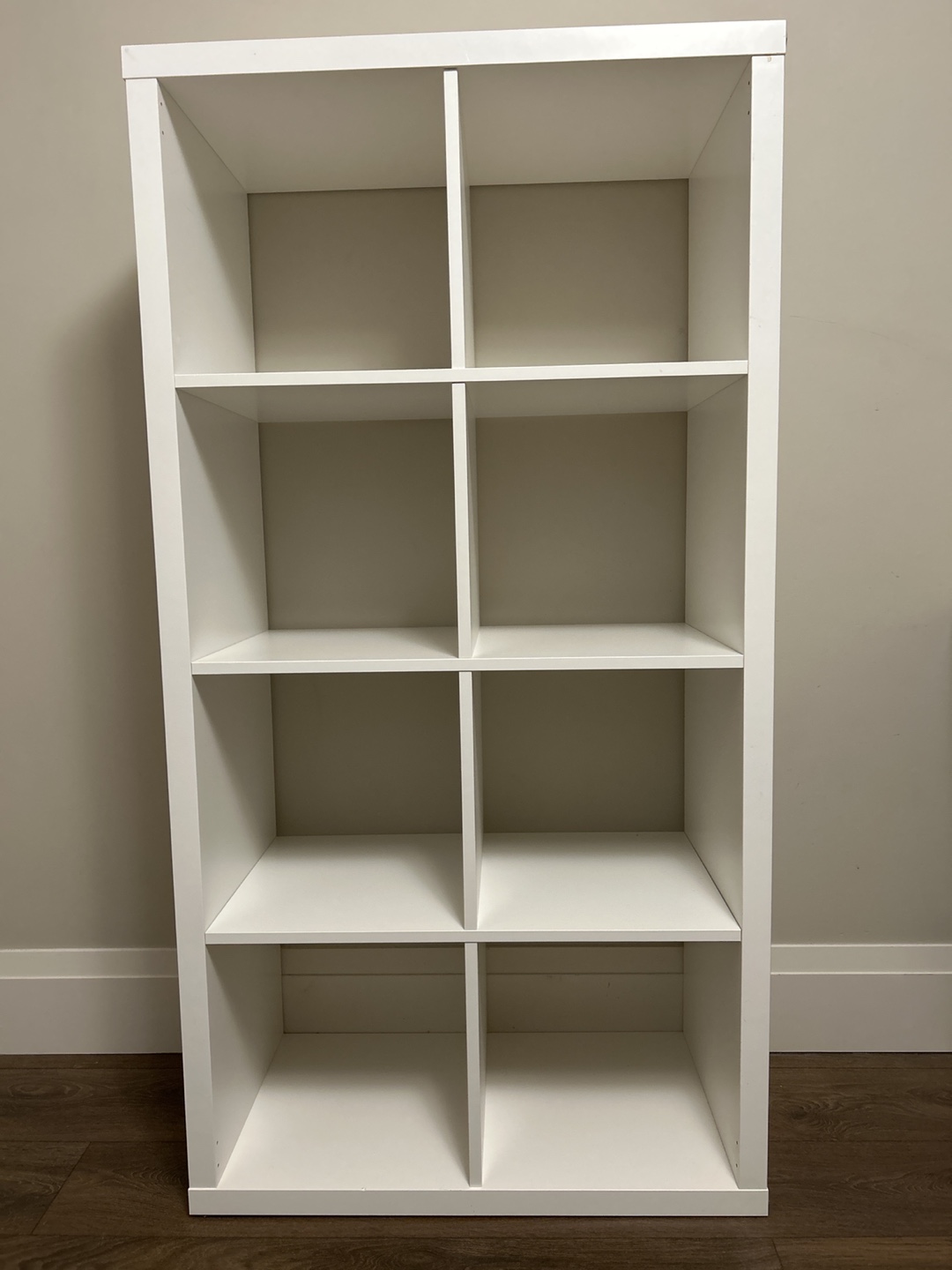 IKEA Kallax 2x4 Shelving Unit - White