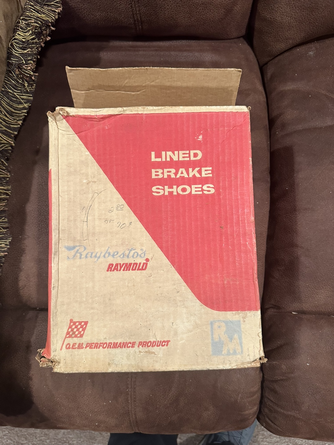 Vintage Raybestos Raymold 227-RP Bonded Brake Shoes - photo 4