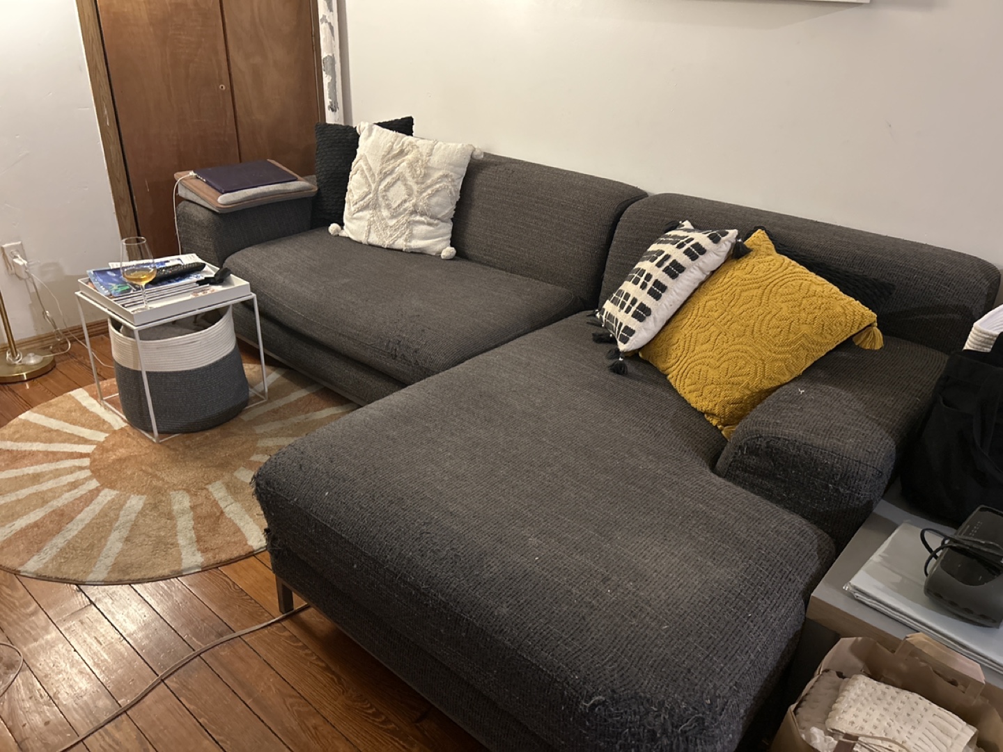IKEA Sectional with Chaise