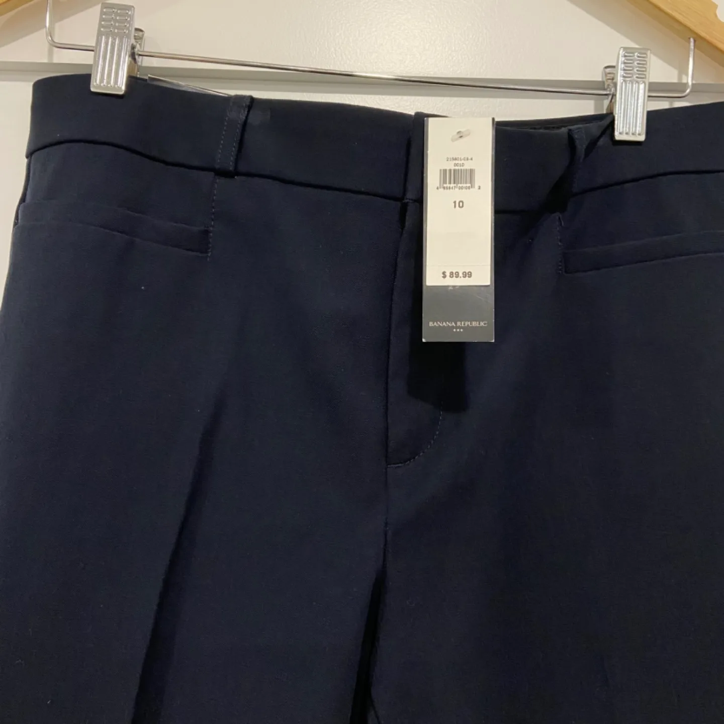 New s.10 Banana Republic navy pants image indicator(2)