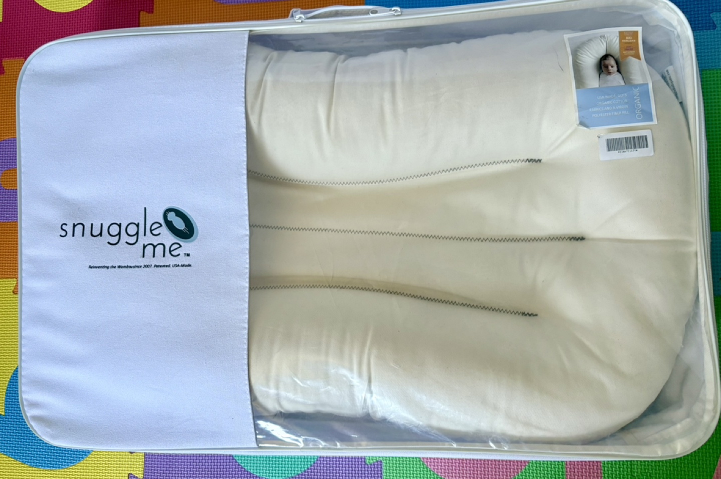 Snuggle Me Organic Lounger with Cover