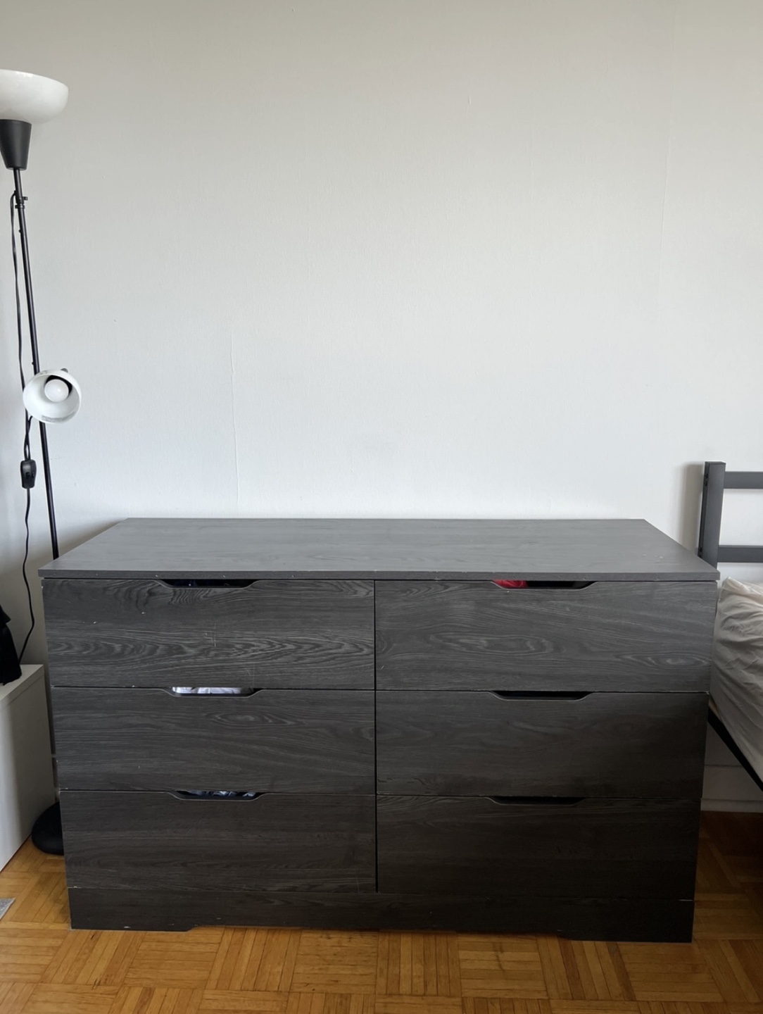 Dark Grey Six-Drawer Dresser Pick Up - photo 2