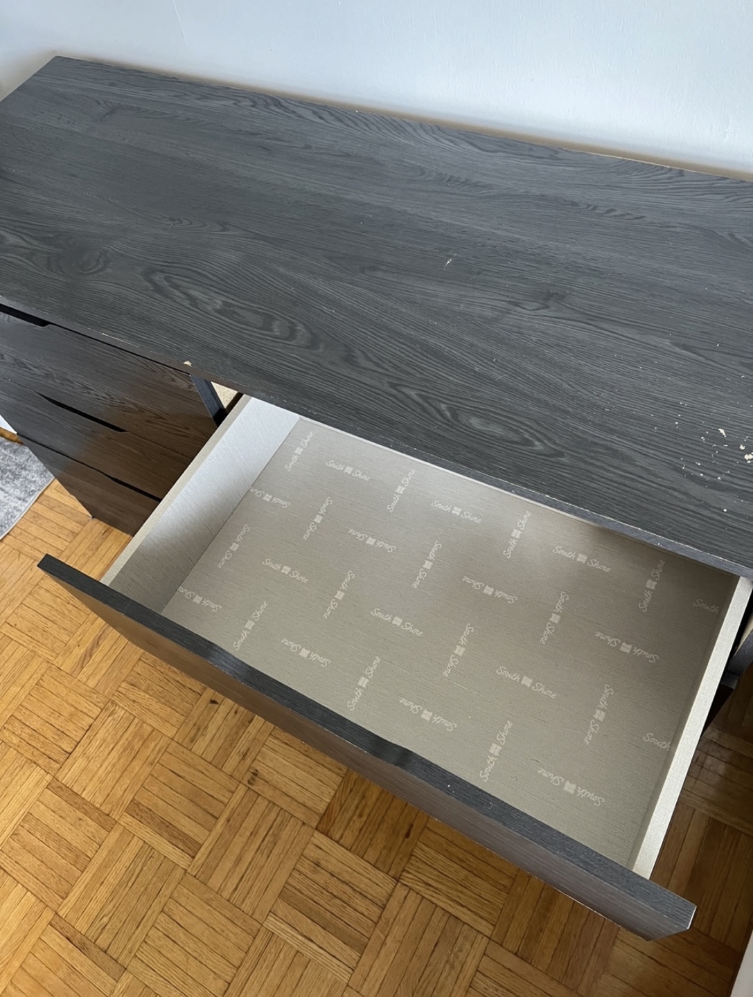 Dark Grey Six-Drawer Dresser Pick Up - photo 3