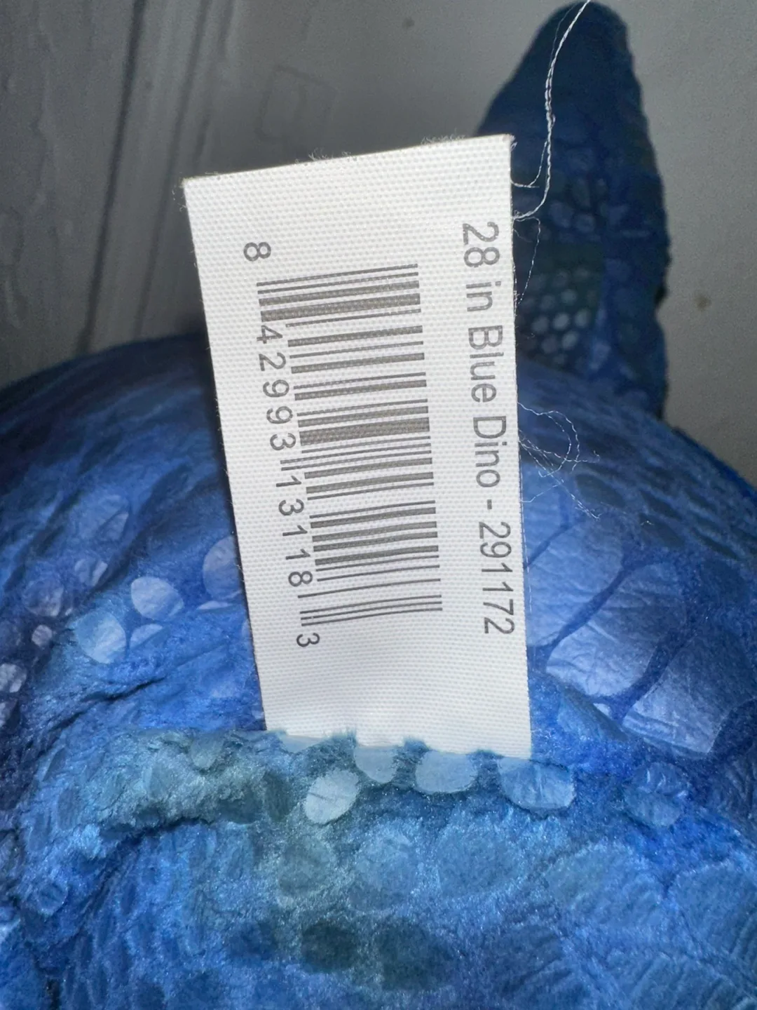 💚28" Blue Triceratops Plush Dino image indicator(2)