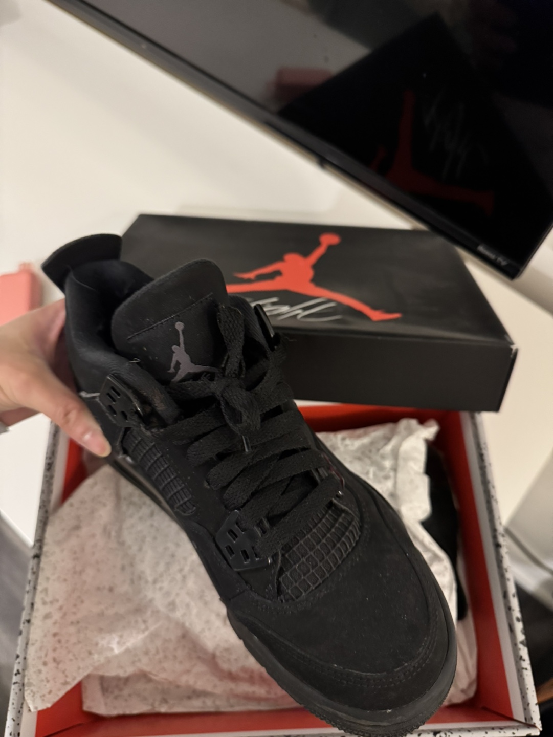 Air Jordan 4 Retro 'Black Cat' - photo 3