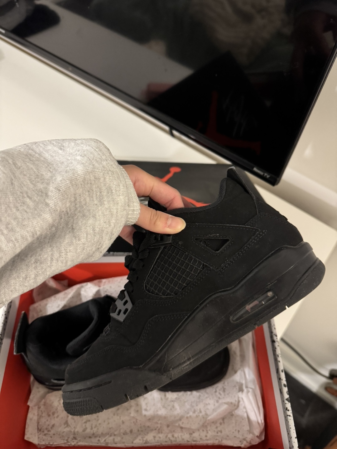Air Jordan 4 Retro 'Black Cat' - photo 4