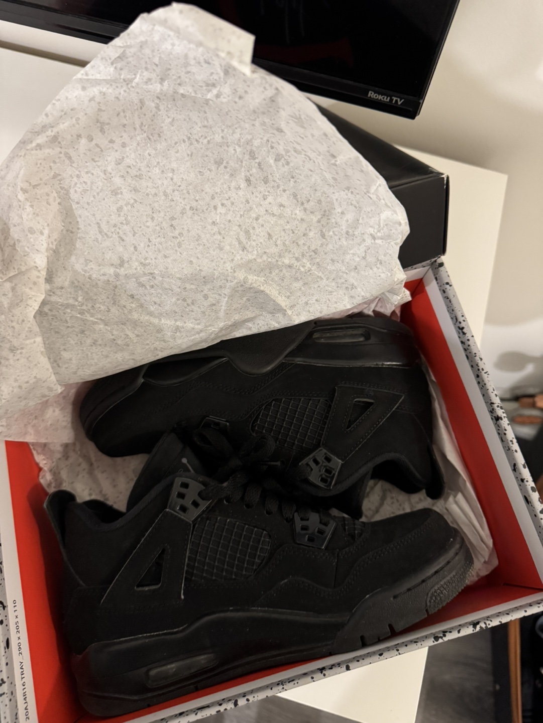 Air Jordan 4 Retro 'Black Cat' - photo 2