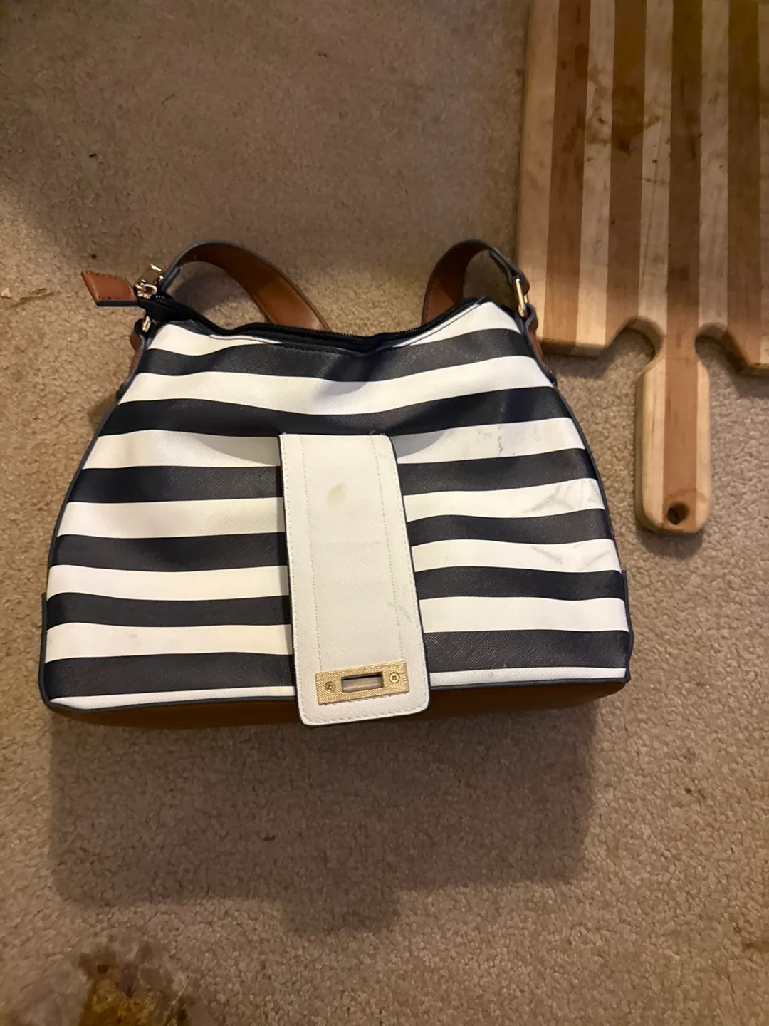 Striped Shoulder Bag thumbnail
