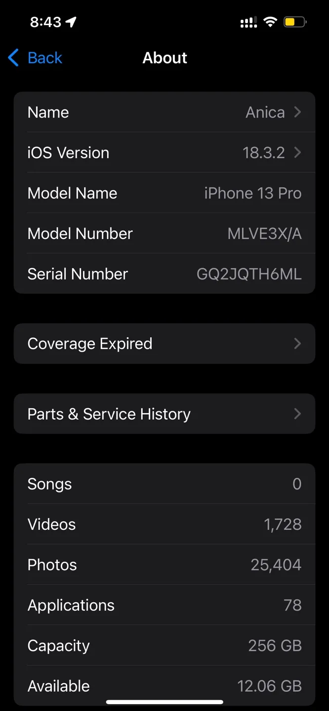 iPhone 13 Pro - 256 GB - Graphite image indicator(4)