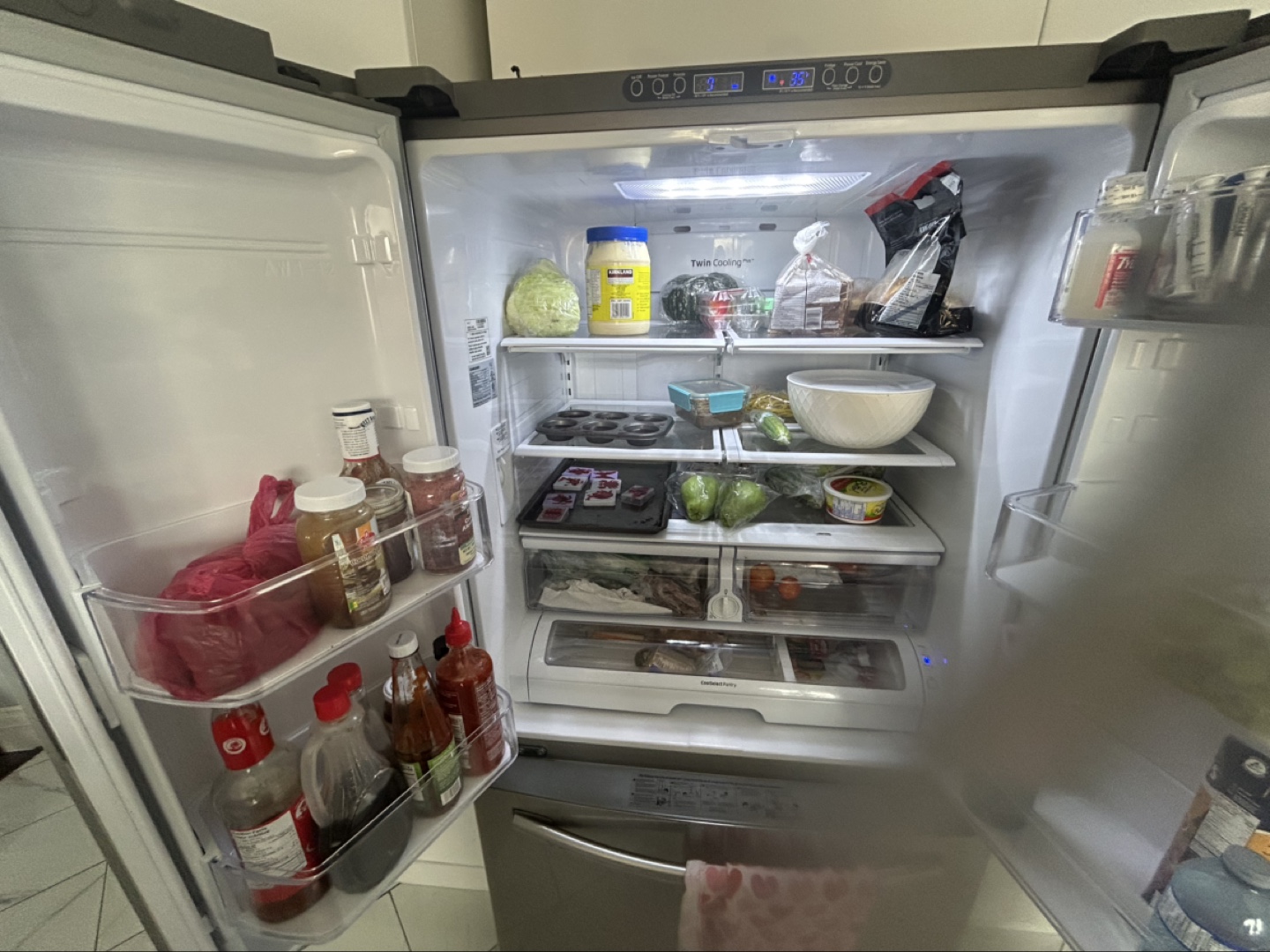 Samsung French Door Refrigerator - Stainless Steel 36 inch - photo 2