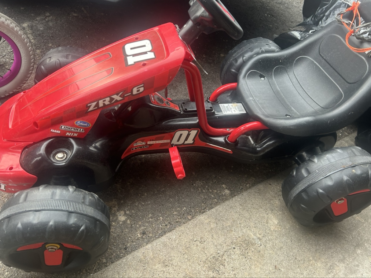 Kids' ZRX-6 Pedal Go-Kart - photo 2