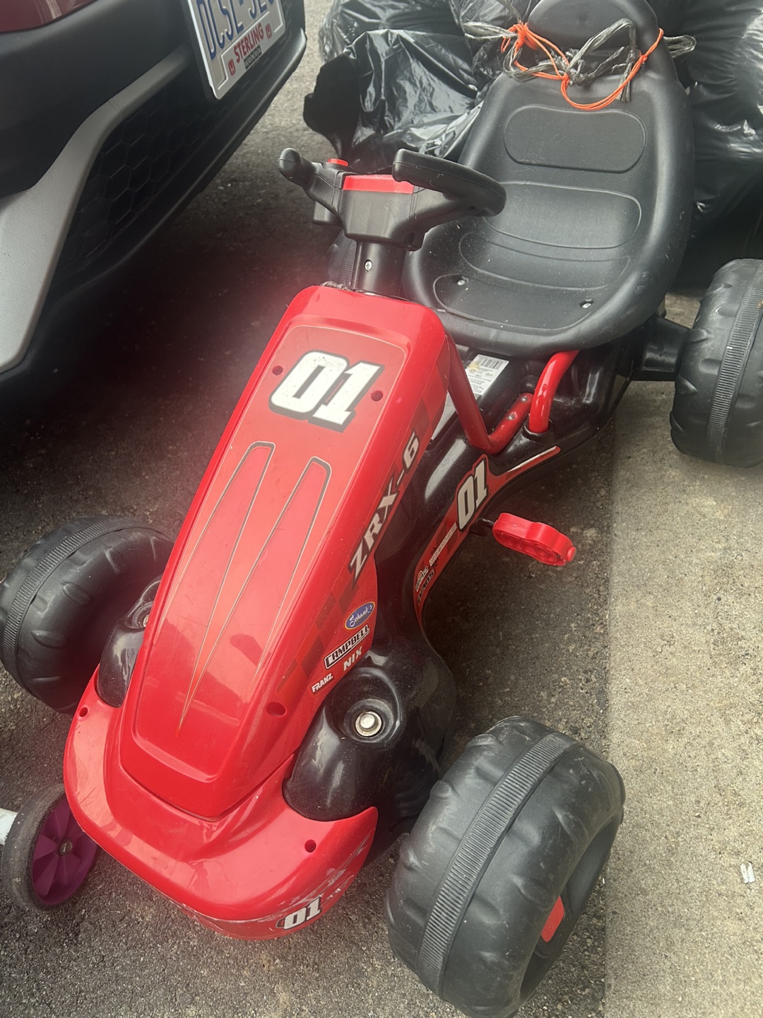 Kids' ZRX-6 Pedal Go-Kart