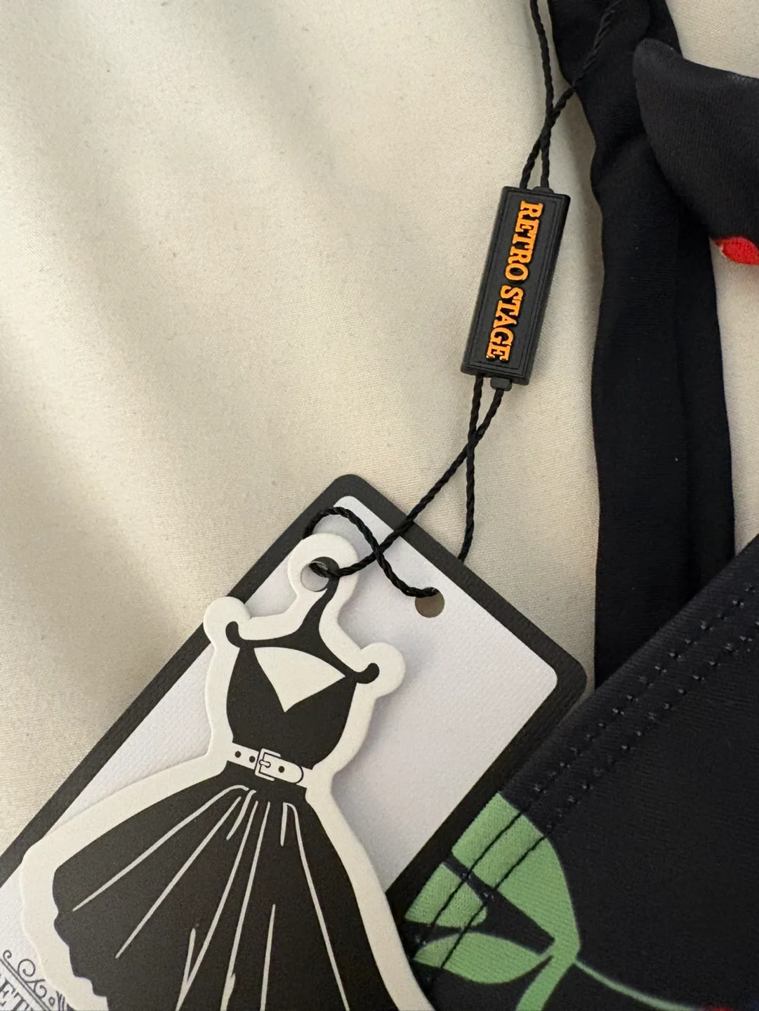 New Cherry Print Bikini Swimsuit with Skirt image indicator(4)