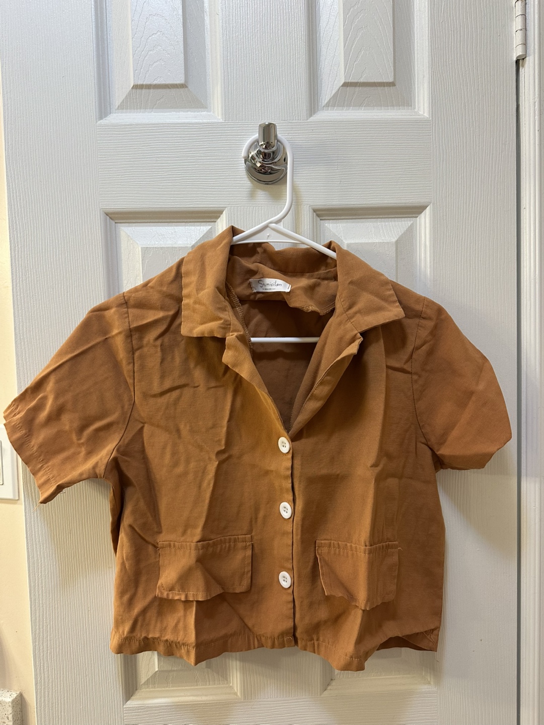 Brown linen co-ord set - photo 2