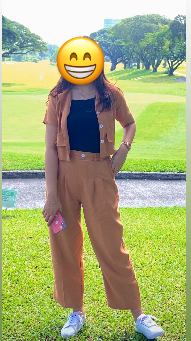 Brown linen co-ord set - photo 3