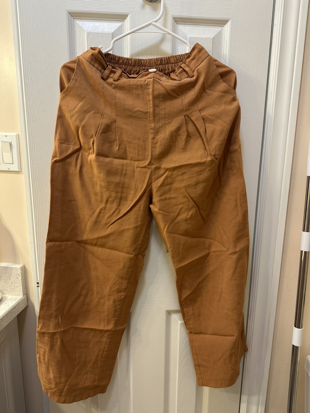 Brown linen co-ord set - photo 4