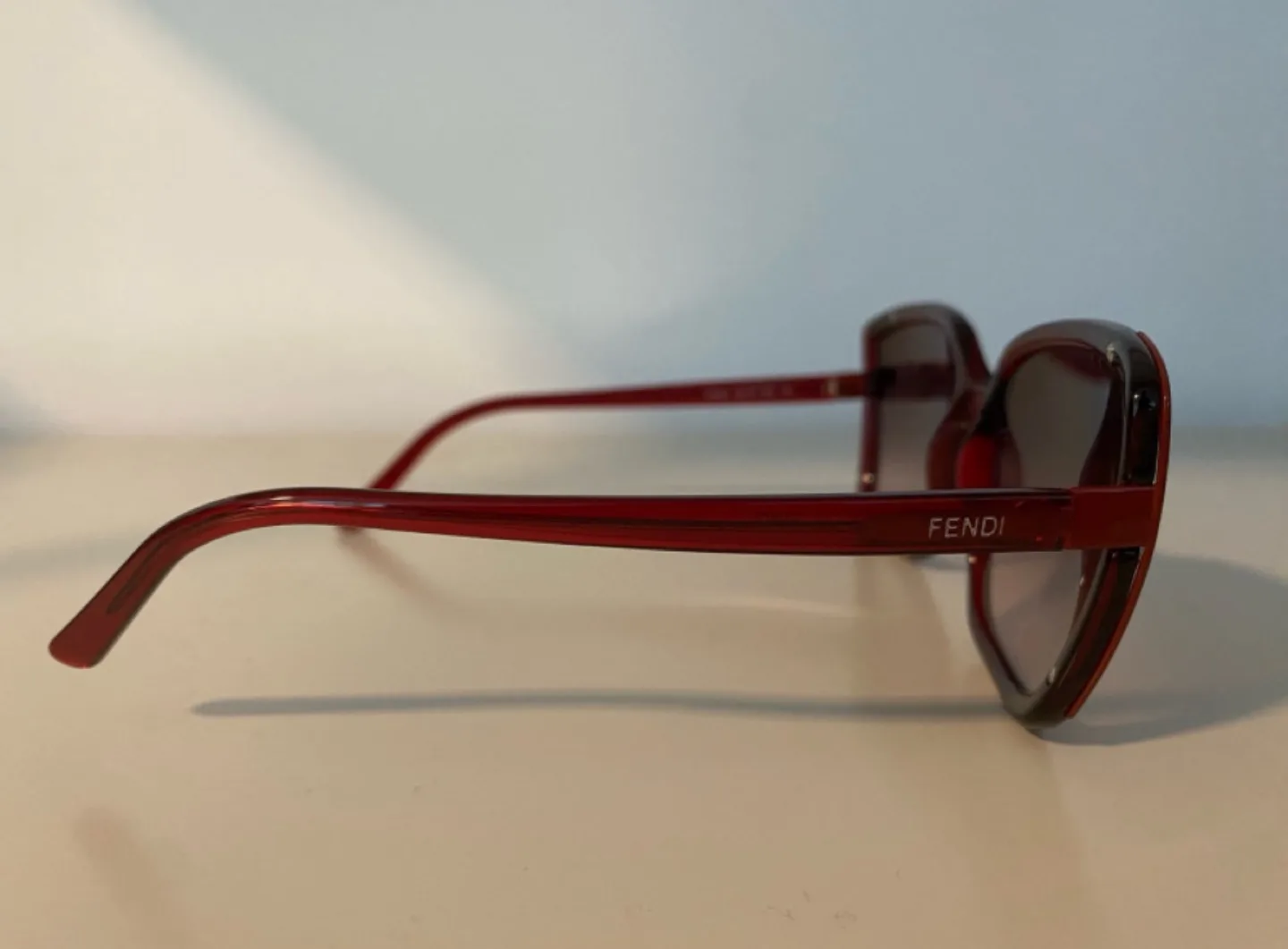 Fendi Red Square Sunglasses image indicator(3)