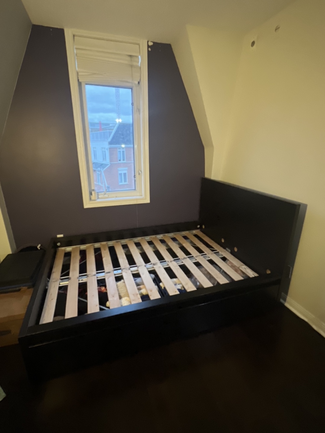 IKEA MALM Double Bed Frame with Storage Drawers - photo 3