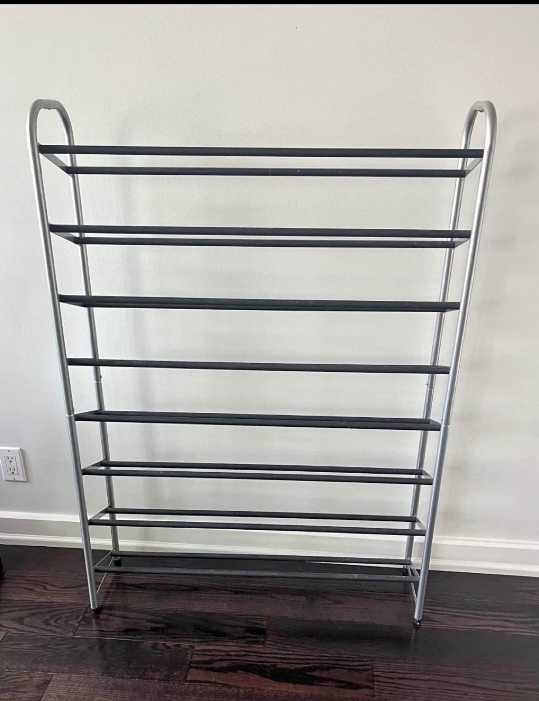 Tall Metal Shoe Rack Organizer