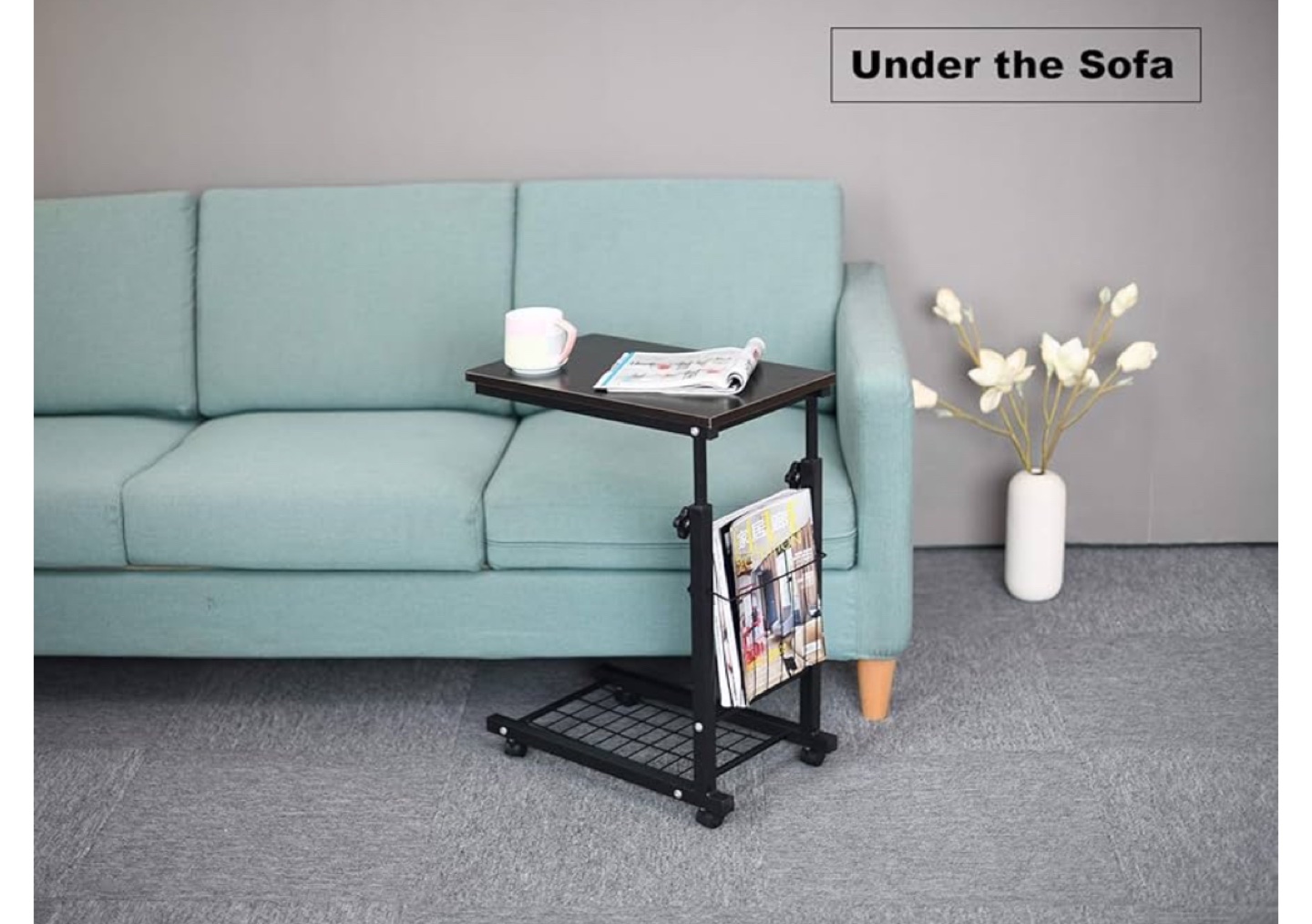 SIDUCAL Height Adjustable End Table - photo 5