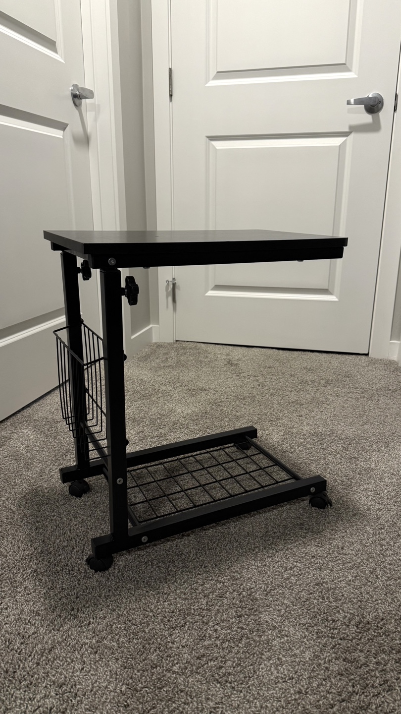 SIDUCAL Height Adjustable End Table