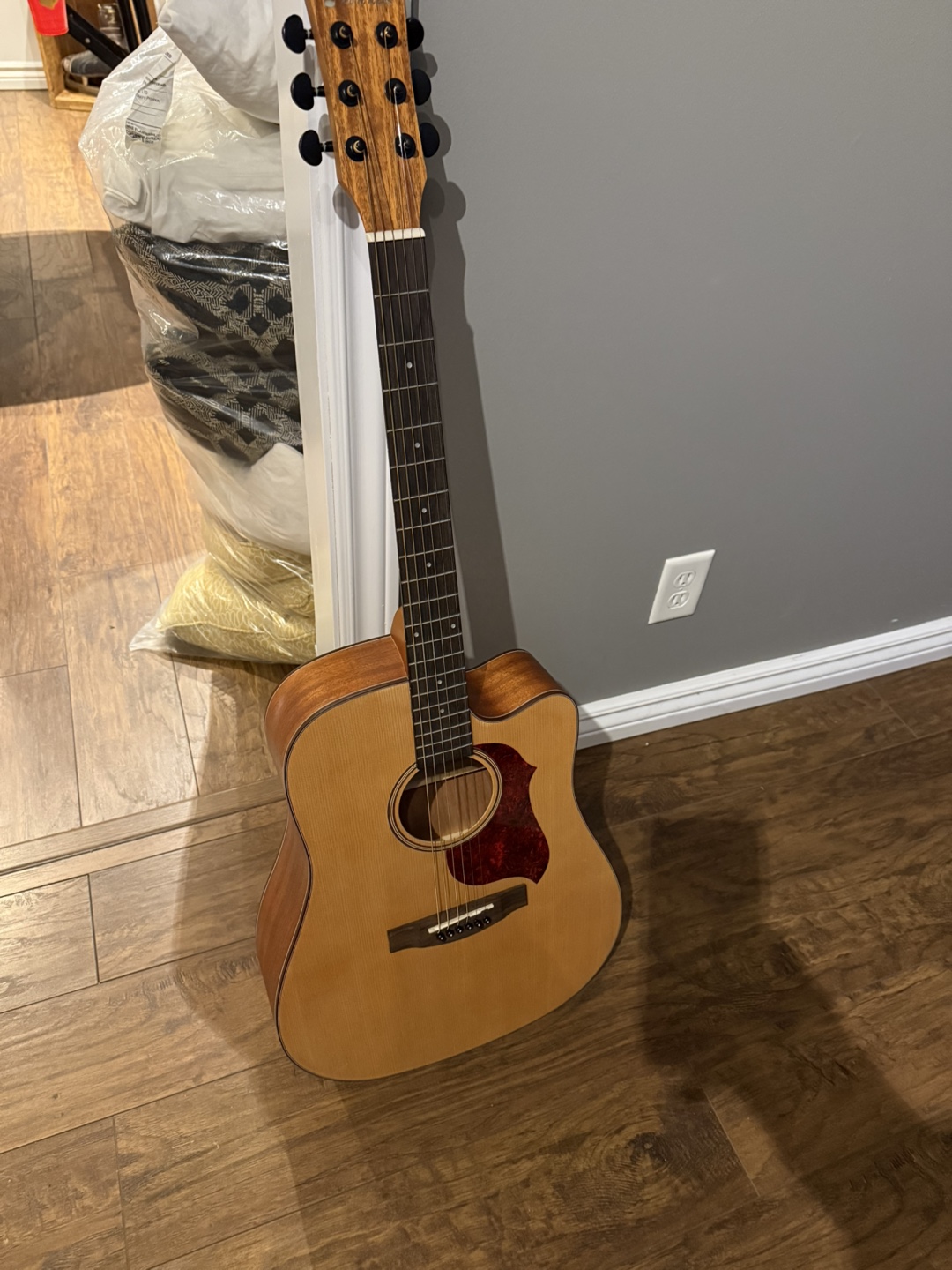 Donner DAG-1C Acoustic Guitar with Gig Bag