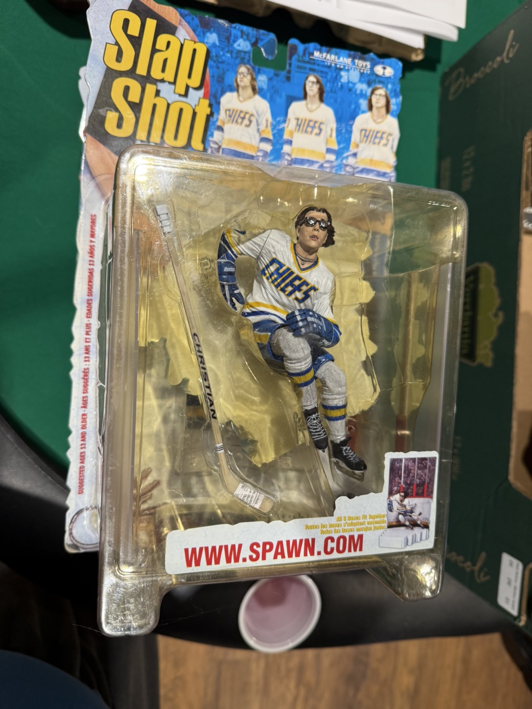 McFarlane Toys Slap Shot Regan Christian Figure - photo 4