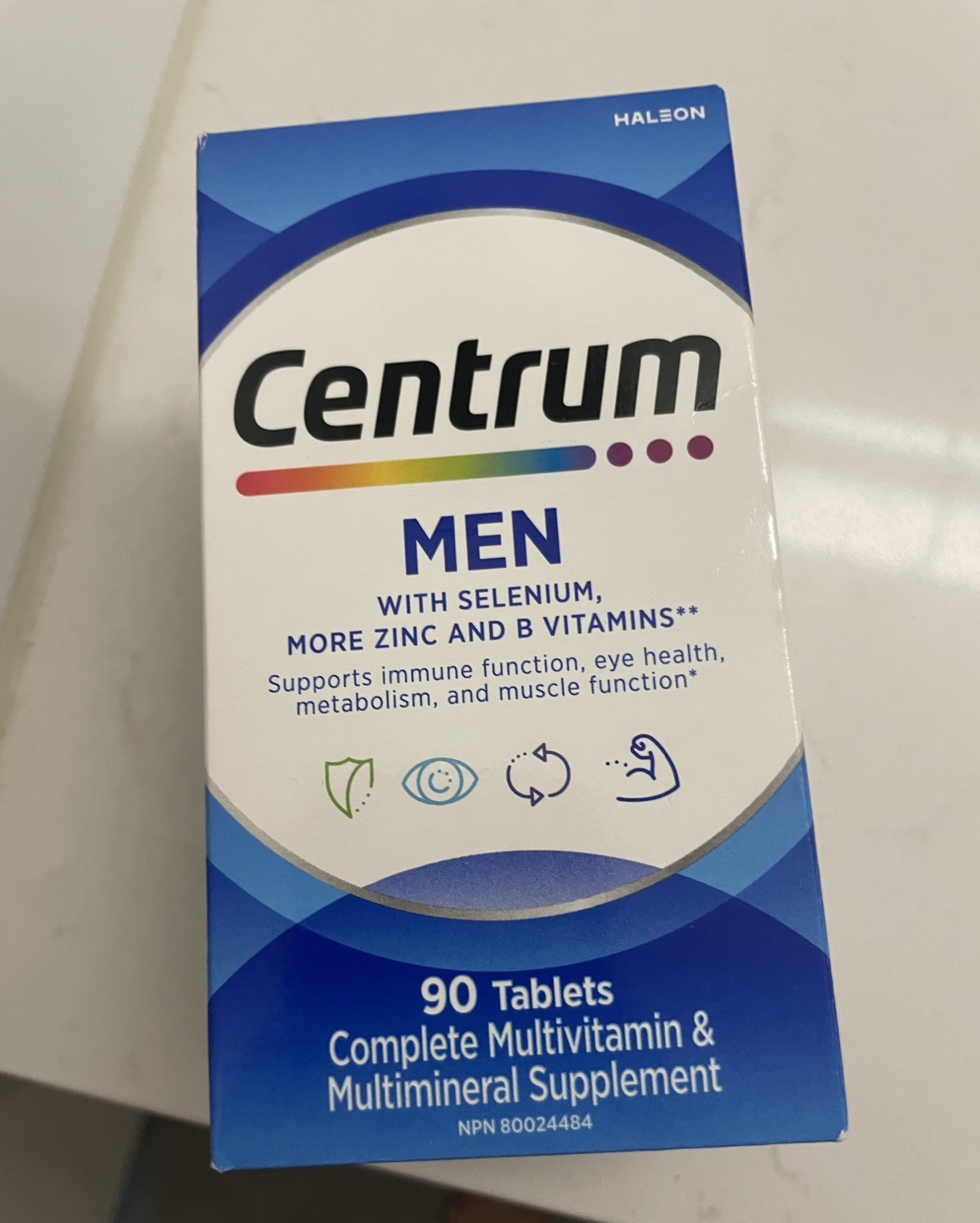Centrum Men Multivitamin 90 Tablets Expiry 2025/06