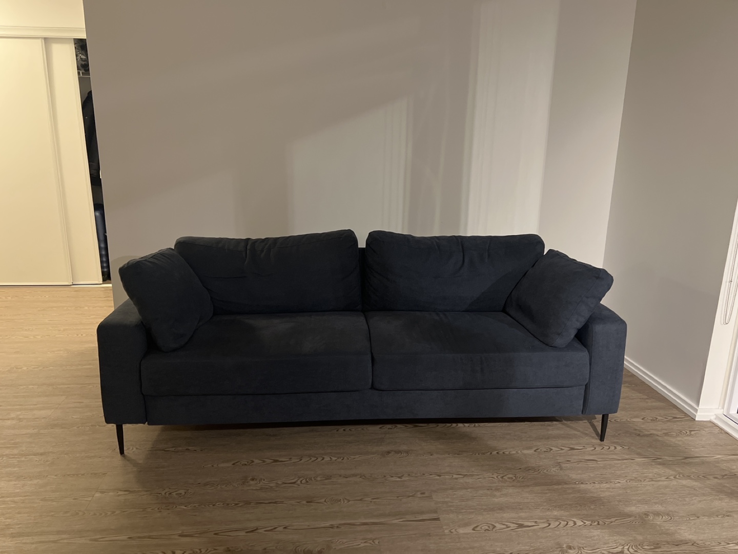 Dark Blue Sofa - photo 2