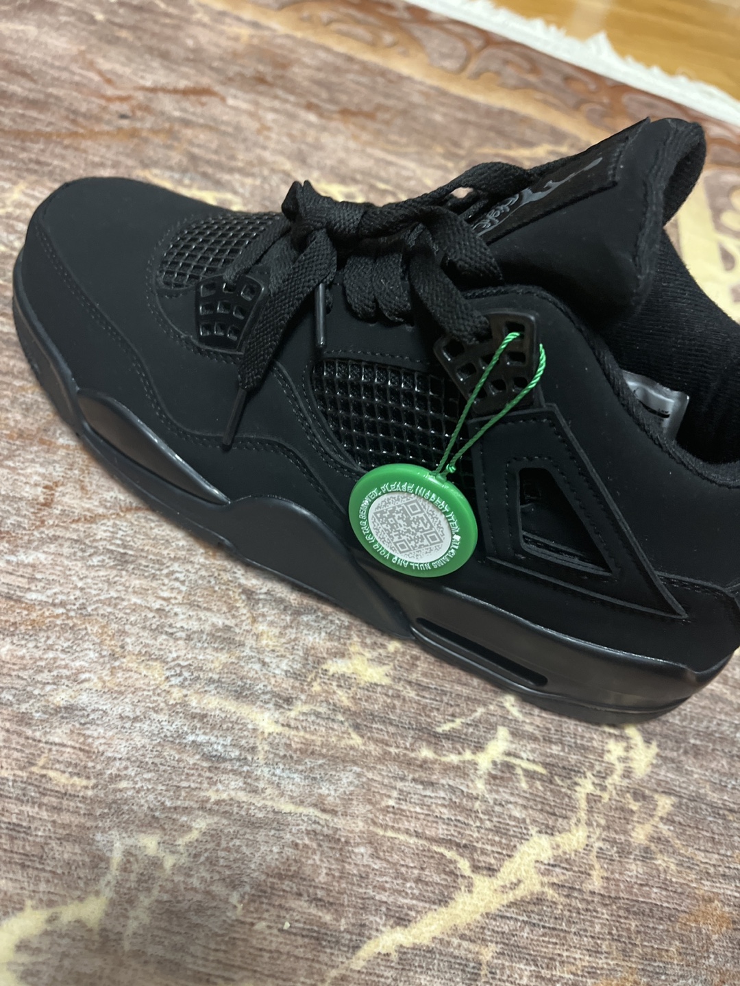 Air Jordan 4 Retro 'Black Cat' Men's Shoes - photo 2