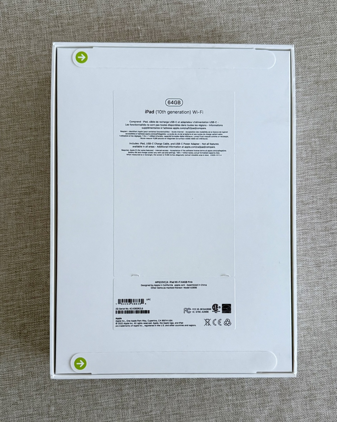 New iPad 10th Generation 64GB Wi-Fi - Brand New in Box - photo 2