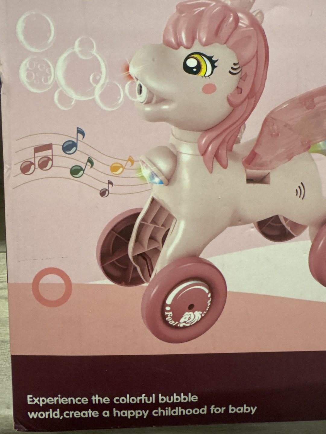 Bubbles Pony Bubble Cart - Ride-on Toy - photo 3