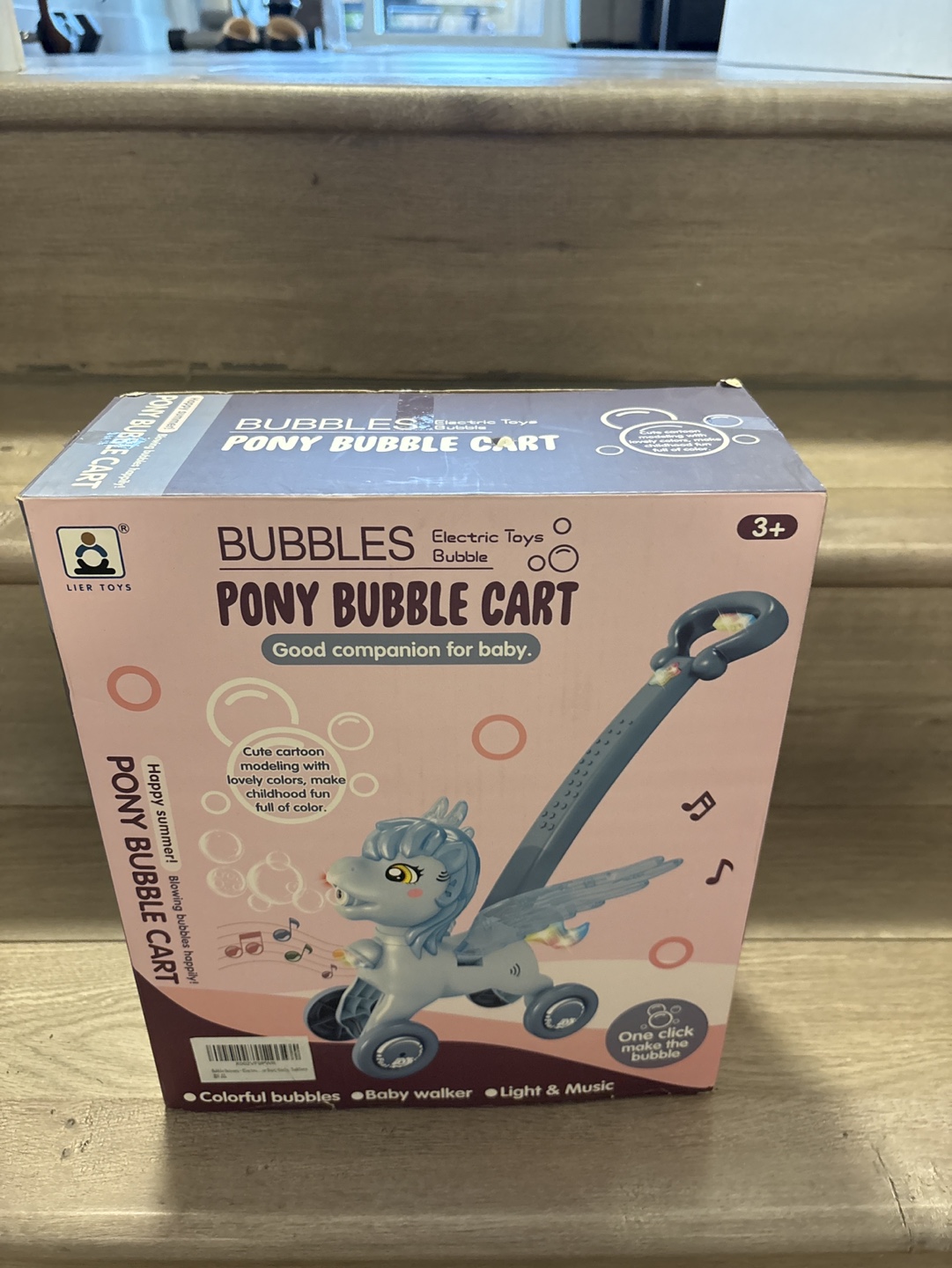 Bubbles Pony Bubble Cart - Ride-on Toy - photo 5