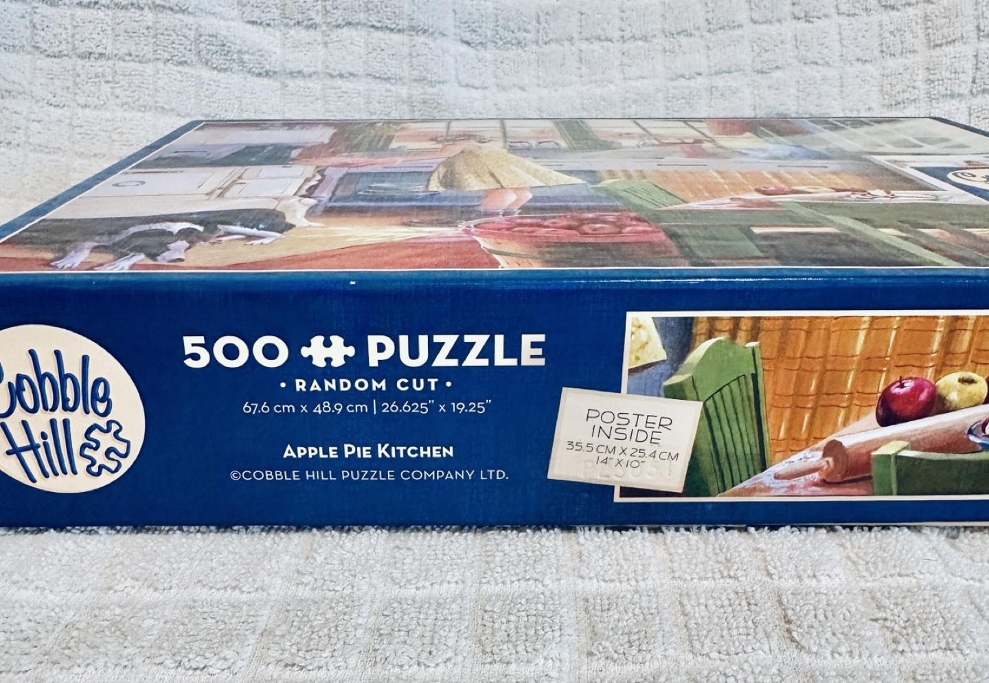 Cobble Hill Puzzle - 500 Pieces and Poster (Apple Pie Kitchen)… - photo 3