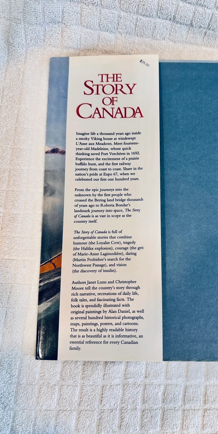 Vintage (1992) Hardcover Book - The Story of Canada… image indicator(3)