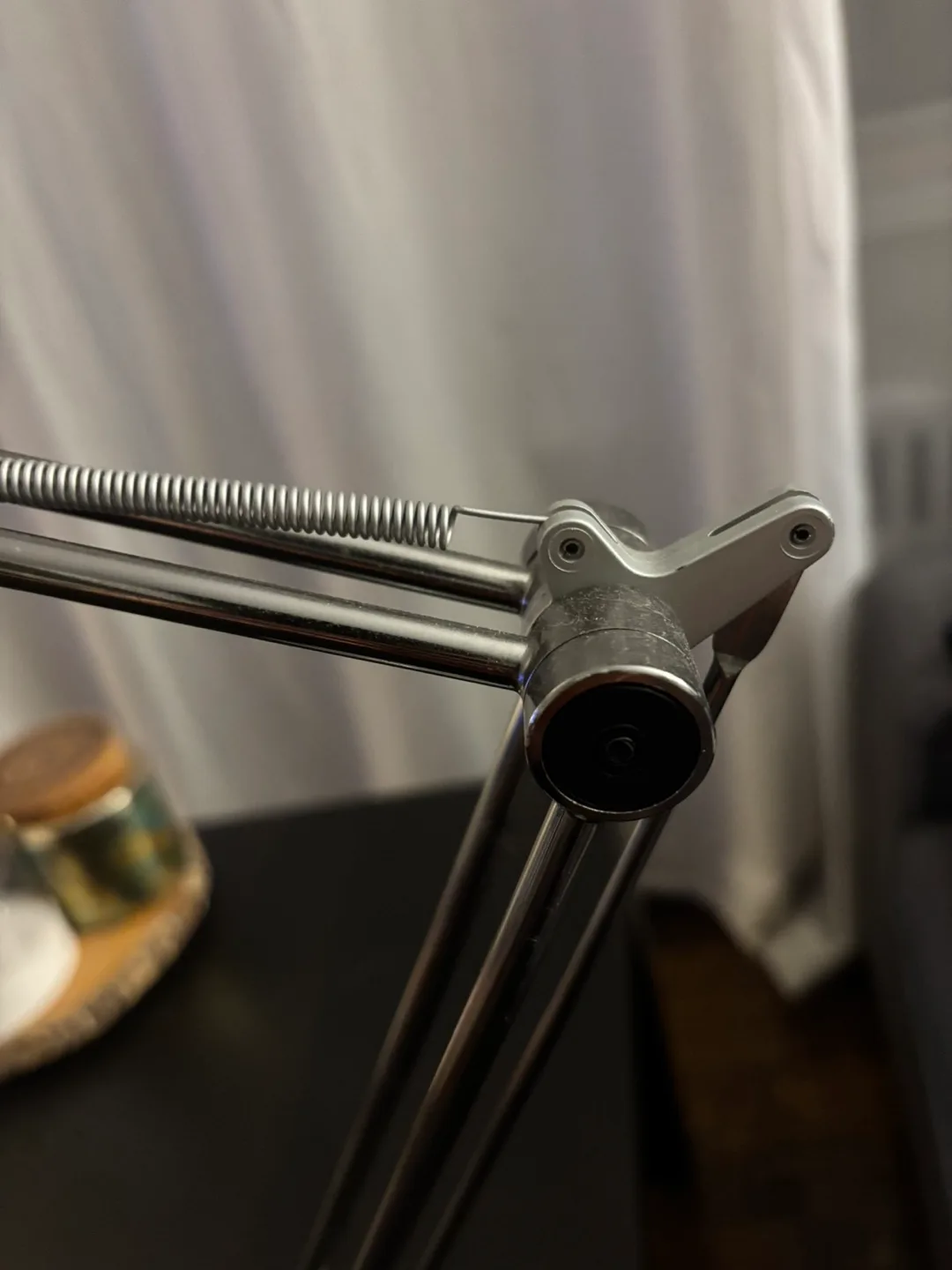 VINTAGE IKEA ANTIFONI Desk Lamp + free scented candle image indicator(7)