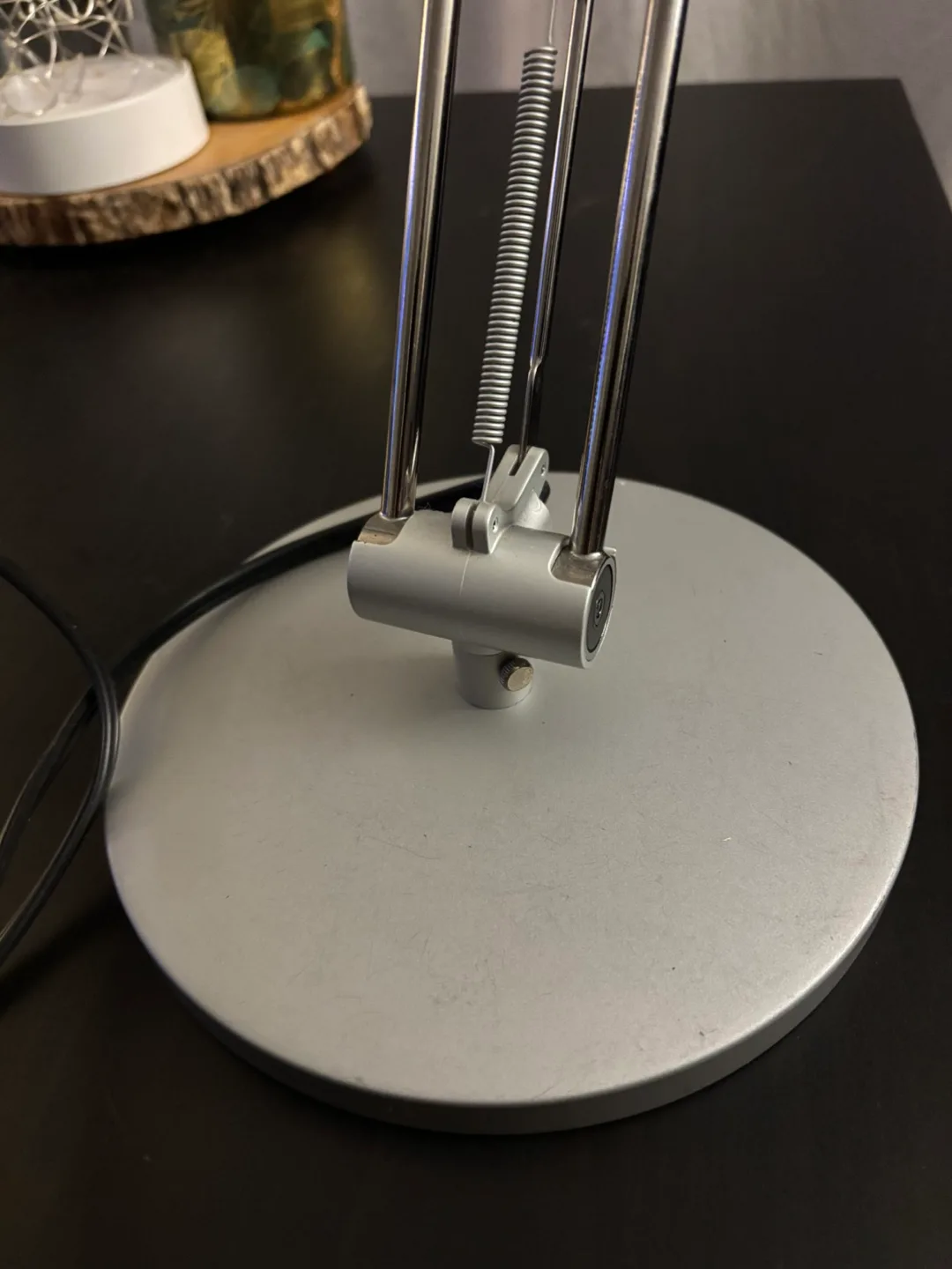 VINTAGE IKEA ANTIFONI Desk Lamp + free scented candle image indicator(6)