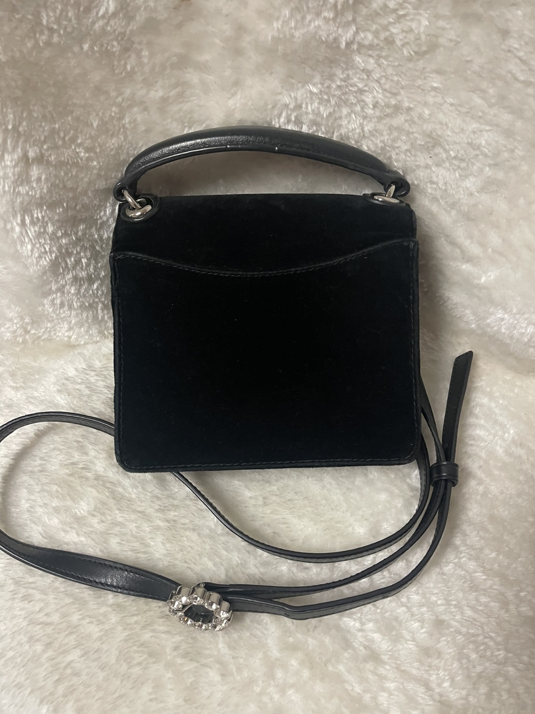 Marc Jacobs Black Velvet Mini Bag - photo 4