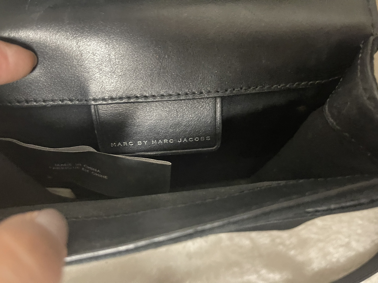 Marc Jacobs Black Velvet Mini Bag - photo 3