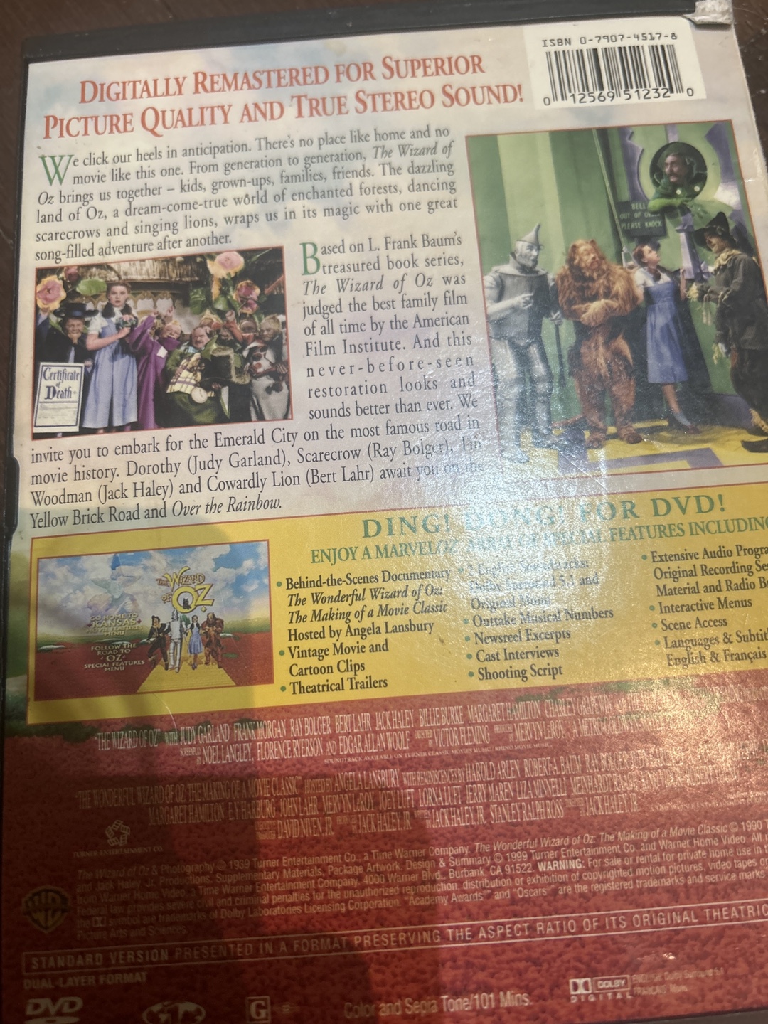 The Wizard of Oz DVD - photo 3