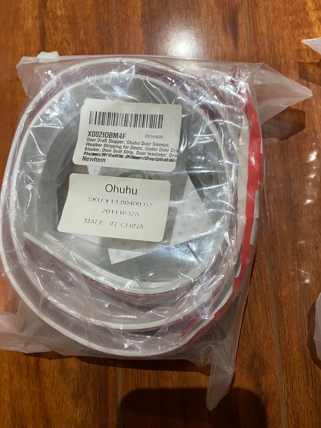 Door Draft Stopper Weather Stripping Seal 💚 image indicator(3)