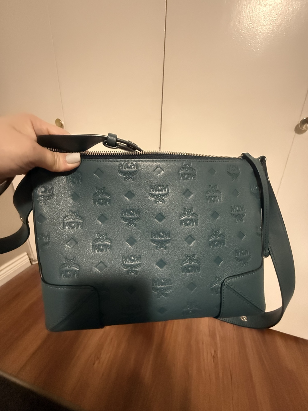 MCM Teal Crossbody Bag - photo 2
