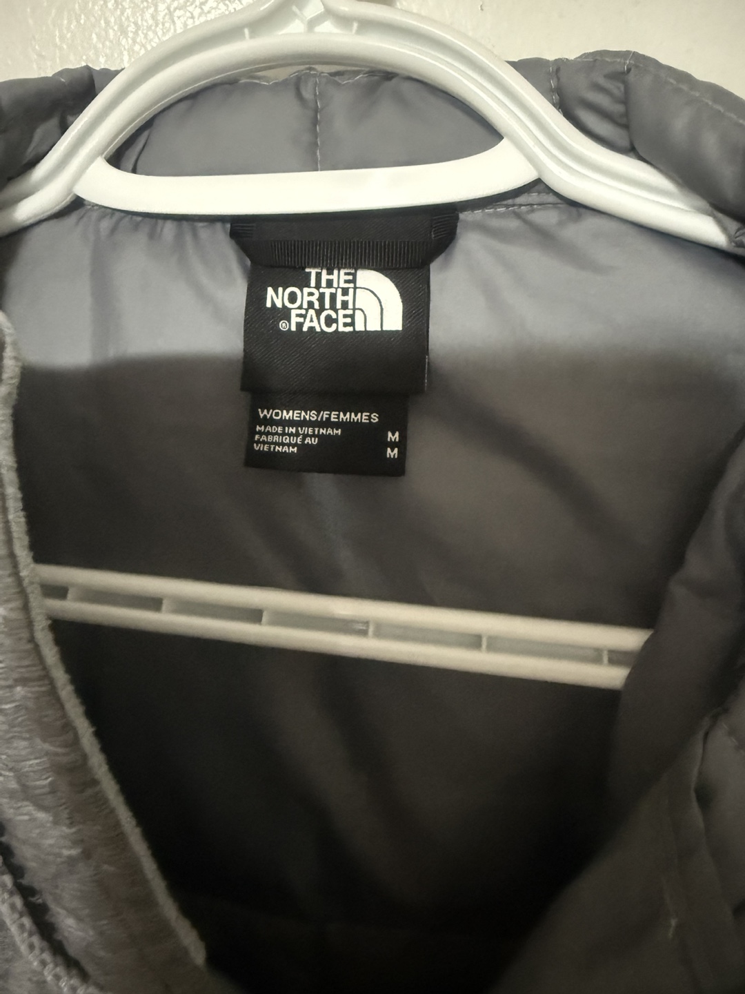 The North Face Women's Grey Hooded Parka - Size Medium - photo 2
